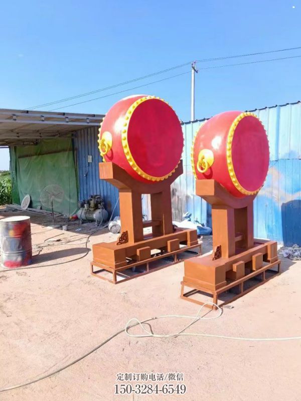 云浮景观战鼓雕塑 剪影喜庆雕塑 商业街民族雕塑 云浮景观战鼓雕塑 剪影喜庆雕塑 商业街民族雕塑